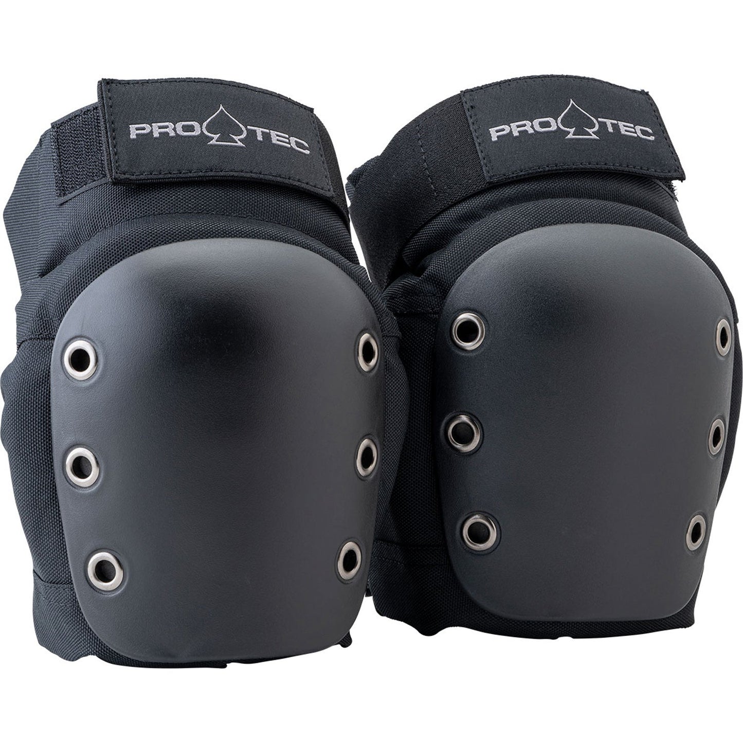 Street Open Back Pads 3-Pack Junior - Black